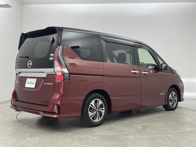 日産 セレナ e－パワー ハイウェイスター V 埼玉県 2020(令2)年 5.4万km マルーンレッド 2トーン プロパイロット　純正１０インチナビ　アラウンドビューモニター　両側パワースライドドア　パーキングアシスト　ドライブレコーダー　ＢＳＩ　ＬＥＤライト　ビルトインＥＴＣ　地デジフルセグ　コーナーセンサー