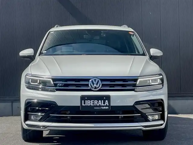 フォルクスワーゲン ティグアン TDI 4モーション Rライン 栃木県 2020(令2)年 6.1万km パール 純正ナビ（BT/AppleCarPlay/AndroidAuto/TV)/全方位カメラ/全席シートヒーター/電動リアゲート/追従機能付きクルーズコントロール/パーキングアシスト/ヘッドアップディスプレイ/社外ドライブレコーダー（前後）/アンビエントライト/オートマチックハイビーム/レーンキープアシスト/ビルトインETC/プッシュスタート/スマートキー
