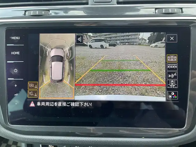 フォルクスワーゲン ティグアン TDI 4モーション Rライン 栃木県 2020(令2)年 6.1万km パール 純正ナビ（BT/AppleCarPlay/AndroidAuto/TV)/全方位カメラ/全席シートヒーター/電動リアゲート/追従機能付きクルーズコントロール/パーキングアシスト/ヘッドアップディスプレイ/社外ドライブレコーダー（前後）/アンビエントライト/オートマチックハイビーム/レーンキープアシスト/ビルトインETC/プッシュスタート/スマートキー