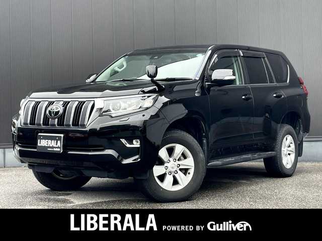 トヨタ ランドクルーザー プラド TX 道央・札幌 2021(令3)年 4.3万km ブラック ワンオーナー/純正ナビ/（BT/TV/AM/FM/SD）/アダプティブクルーズコントロール/バックカメラ/トヨタセーフティセンス/コーナーセンサー/ETC/純正17インチアルミ/スマートキー/プッシュスタート