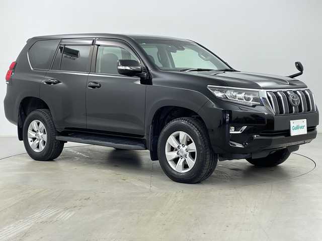 トヨタ ランドクルーザー プラド TX 道央・札幌 2021(令3)年 4.3万km ブラック ワンオーナー/純正ナビ/（BT/TV/AM/FM/SD）/アダプティブクルーズコントロール/バックカメラ/トヨタセーフティセンス/コーナーセンサー/ETC/純正17インチアルミ/スマートキー/プッシュスタート