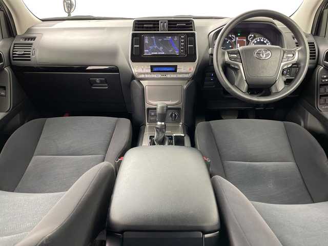 トヨタ ランドクルーザー プラド TX 道央・札幌 2021(令3)年 4.3万km ブラック ワンオーナー/純正ナビ/（BT/TV/AM/FM/SD）/アダプティブクルーズコントロール/バックカメラ/トヨタセーフティセンス/コーナーセンサー/ETC/純正17インチアルミ/スマートキー/プッシュスタート