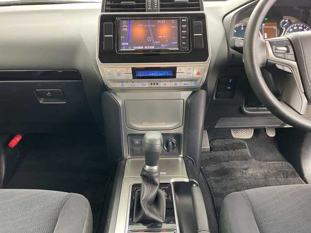 トヨタ ランドクルーザー プラド TX 道央・札幌 2021(令3)年 4.3万km ブラック ワンオーナー/純正ナビ/（BT/TV/AM/FM/SD）/アダプティブクルーズコントロール/バックカメラ/トヨタセーフティセンス/コーナーセンサー/ETC/純正17インチアルミ/スマートキー/プッシュスタート