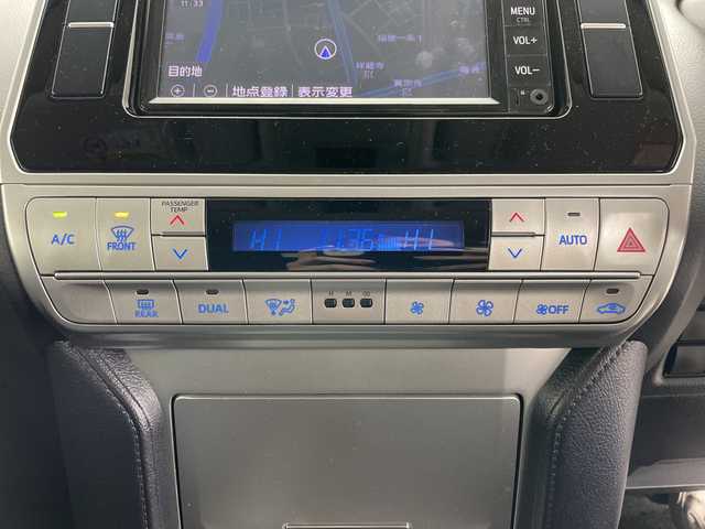 トヨタ ランドクルーザー プラド TX 道央・札幌 2021(令3)年 4.3万km ブラック ワンオーナー/純正ナビ/（BT/TV/AM/FM/SD）/アダプティブクルーズコントロール/バックカメラ/トヨタセーフティセンス/コーナーセンサー/ETC/純正17インチアルミ/スマートキー/プッシュスタート