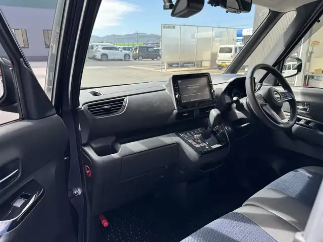 日産 ルークス HWS Gターボ プロパイロットED 滋賀県 2021(令3)年 1.2万km パープルⅡ 純正9インチナビ/【Bluetooth/CD/DVD/フルセグTV/USB】/全方位カメラ/両側パワースライドドア/プロパイロット/レーンキープアシスト/クリアランスソナー/LEDヘッドライト/オートマチックハイビーム/電動パーキングブレーキ/オートブレーキホールド/純正フロアマット/ドアバイザー/後席ロールサンシェード/プッシュスタート/スマートキー/ステアリングリモコン