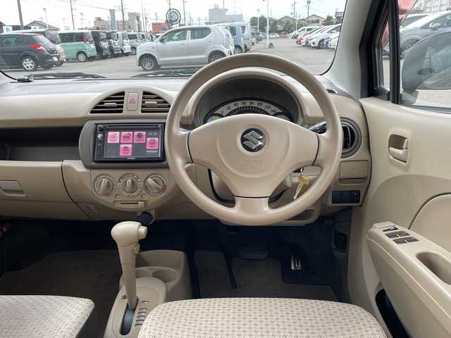 スズキ アルト F 富山県 2011(平23)年 10.6万km マルーンブラウンパール 社外メモリナビ/【CD/FM/AM/AUX/ワンセグTV】/バックカメラ/純正フロアマット/社外13インチアルミホイール/ハロゲンヘッドライト/保証書・記録簿/取扱説明書/リモコンキー×１