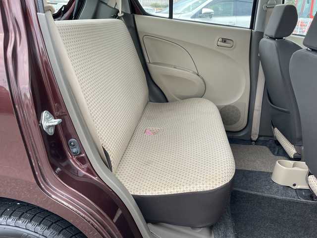 スズキ アルト F 富山県 2011(平23)年 10.6万km マルーンブラウンパール 社外メモリナビ/【CD/FM/AM/AUX/ワンセグTV】/バックカメラ/純正フロアマット/社外13インチアルミホイール/ハロゲンヘッドライト/保証書・記録簿/取扱説明書/リモコンキー×１