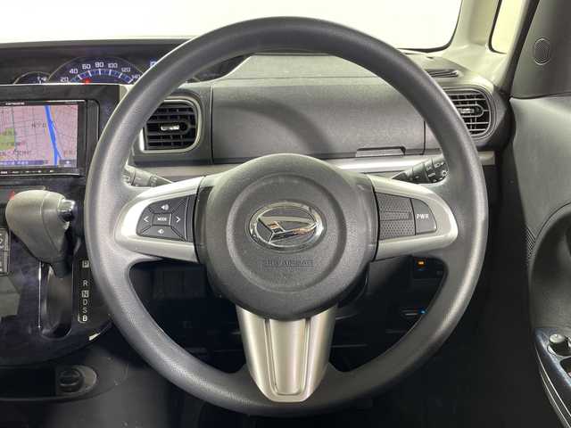 ダイハツ タント カスタム X トップED SA Ⅲ 神奈川県 2017(平29)年 7.9万km メテオライトグレーイリュージョナルP 社外SDナビゲーション【AVIC-MRZ99】/AM　FM　フルセグ　Bluetooth/バックカメラ/片側パワースライドドア/運転席シートヒーター/ETC/フロントベンチシート/ISOFIX/純正フロアマット/プッシュスタート/スマートキー/スペアキー/取扱説明書/保証書/LEDヘッドライト/オートライト/オートマチックハイビーム/ドアバイザー/電動格納ミラー/純正14インチアルミホイル