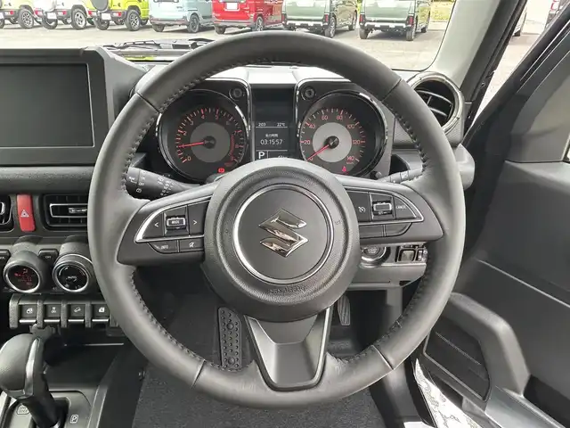 スズキ ジムニー XC 福島県 2025(令7)年 0.1万km未満 ブルーイッシュブラックパール3 デュアルセンサーブレーキサポート/レーンキープアシスト/衝突被害軽減ブレーキ/クルーズコントロール/アイドリングストップ/前席シートヒーター/LEDオートライト
