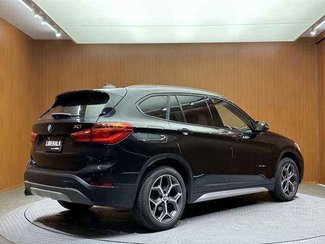 ＢＭＷ Ｘ１ xDrive 18d xライン 千葉県 2018(平30)年 4.3万km 黒 純正ナビ　/バックカメラ　/茶革　/シートヒーター　/ＰＤＣ　/パーキングアシスト　/ＬＥＤヘッドライト　/オートライト　/電動リアゲート　/メモリーパワーシート　/ＥＴＣ　/ステアリングスイッチ　/純正１８インチＡＷ