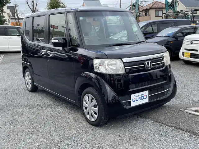 ホンダ Ｎ ＢＯＸ G ターボ Lパッケージ 神奈川県 2015(平27)年 9.4万km スマートブラック (株)IDOMが運営する【じしゃロン秦野店】の自社ローン専用車両になります。こちらは現金またはオートローンご利用時の価格です。自社ローンご希望の方は別途その旨お申付け下さい/純正メモリナビ/CD/DVD/SD/フルセグTV/バックカメラ/ETC/片側パワースライドドア/純正ホイールキャップ/プッシュエンジンスタート/スマートキー