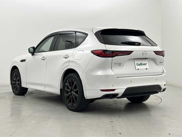 マツダ ＣＸ－６０ XD HV エクスクルーシブスポーツ 宮城県 2022(令4)年 3万km ロジウムホワイトプレミアムメタリック ワンオーナー/パノラマサンルーフ/全周囲カメラ/BOSEサウンドスピーカー/i-ACTIVSENSE/・トラクションコントロールシステム/・アイ・ストップ/・クルージング＆トラフィック・サポート/・マツダ・レーダー・クルーズ・コントロール/・レーンキープ・アシスト・システム/ヘッドアップディスプレイ/ブラインドスポットモニター/マツダコネクトナビ（12.3インチ）/・BT.HDMI.USB.AppleCarPlay.AndroidAuto/フルセグTV/電動リアゲート/本革黒シート/前席パワーシート/前席エアーシート/全席シートヒーター/ステアリングヒーター/革巻きステアリング/ステアリングスイッチ/ワイヤレス充電/ビルトインETC/プッシュスタート/スマートキー×2/LEDヘッドライト/リアフォグライト/純正フロアマット/純正20インチAW/ドアバイザー/100V充電