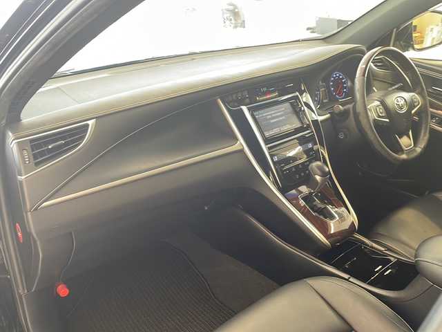 トヨタ ハリアー プレミアム 岐阜県 2016(平28)年 8万km 黒 モデリスタエアロ/純正ナビ/Bluetooth/フルセグTV/バックカメラ/クルーズコントロール/オートライト/LEDライト/オートマチックハイビーム/ドライブレコーダー/ハーフレザーシート/アイドリングストップ