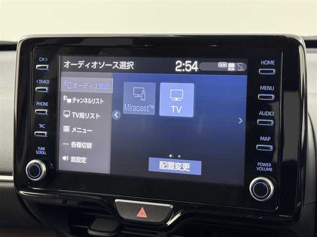 トヨタ ヤリスクロス ハイブリッド Z 千葉県 2021(令3)年 6.1万km ブラックマイカ/センシュアルレッドマイカ 純正DA／フルセグＴＶ　/バックカメラ　/ＥＴＣ　/レーダークルーズコントロール　/コーナーセンサー　/衝突軽減ブレーキ　/レーンキープ　/ＰＫＳＢ　/ハーフレザー　/シートヒーター　/パワーシート　/純正１８インチＡＷ