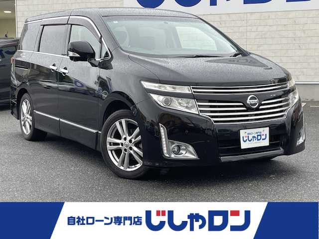 日産 エルグランド 250ハイウェイスター 佐賀県 2011(平23)年 10.9万km ファントムブラック (株)IDOMが運営する【じしゃロン佐賀店】の自社ローン対象車両になります。こちらは現金ご利用時の価格です。自社ローンご希望の方は別途その旨お申付け下さい。/７人乗　/ブラック　/フリップダウンモニター　/純正ＨＤＤナビ フルセグ 全周囲カメラ　/ＢＴオーディオ ＤＶＤ ＣＤ
