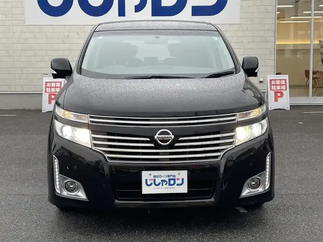 日産 エルグランド 250ハイウェイスター 佐賀県 2011(平23)年 10.9万km ファントムブラック (株)IDOMが運営する【じしゃロン佐賀店】の自社ローン対象車両になります。こちらは現金ご利用時の価格です。自社ローンご希望の方は別途その旨お申付け下さい。/７人乗　/ブラック　/フリップダウンモニター　/純正ＨＤＤナビ フルセグ 全周囲カメラ　/ＢＴオーディオ ＤＶＤ ＣＤ