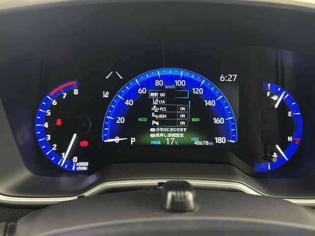 トヨタ カローラ スポーツ G Z 愛知県 2019(平31)年 4.9万km ブラッキッシュアゲハガラスフレーク 禁煙車/純正9インチナビ/（CD/DVD/Bluetooth/フルセグTV/USB/HDMI)/バックカメラ/TRDフルエアロ/プレミアムサウンド8chスピーカー/トヨタセーフティセンス/・プリクラッシュセーフティ/・レーントレーシングアシスト/・オートマチックハイビーム/・レーダークルーズコントロール/・リヤクロストラフィックアラート/・パーキングサポートブレーキ/・クリアランスソナー/・ブラインドスポットモニター/ヘッドアップディスプレイ/デジタルインナーミラー/ドライブレコーダー/ETC2.0/純正18インチアルミホイール/スマートキー/スペアキー1本/プッシュスタート/LEDヘッドライト/フロントフォグランプ/オートライト/純正フロアマット/横滑り防止装置/ステアリングスイッチ/電動格納ミラー