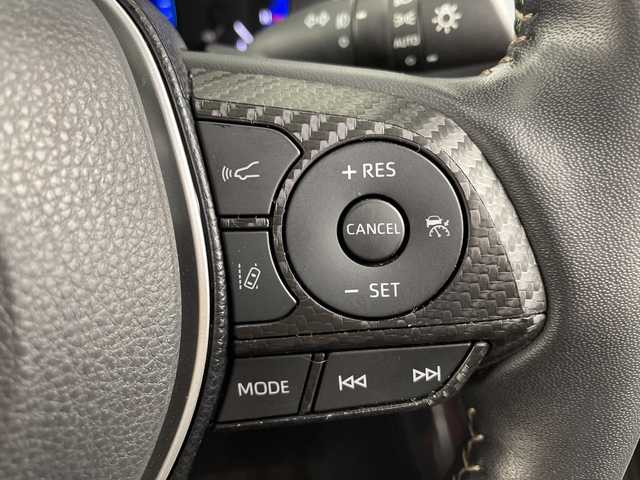 トヨタ カローラ スポーツ G Z 愛知県 2019(平31)年 4.9万km ブラッキッシュアゲハガラスフレーク 禁煙車/純正9インチナビ/（CD/DVD/Bluetooth/フルセグTV/USB/HDMI)/バックカメラ/TRDフルエアロ/プレミアムサウンド8chスピーカー/トヨタセーフティセンス/・プリクラッシュセーフティ/・レーントレーシングアシスト/・オートマチックハイビーム/・レーダークルーズコントロール/・リヤクロストラフィックアラート/・パーキングサポートブレーキ/・クリアランスソナー/・ブラインドスポットモニター/ヘッドアップディスプレイ/デジタルインナーミラー/ドライブレコーダー/ETC2.0/純正18インチアルミホイール/スマートキー/スペアキー1本/プッシュスタート/LEDヘッドライト/フロントフォグランプ/オートライト/純正フロアマット/横滑り防止装置/ステアリングスイッチ/電動格納ミラー