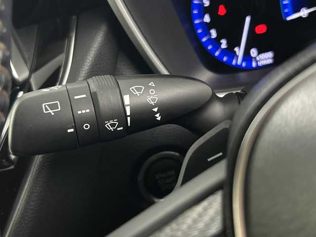 トヨタ カローラ スポーツ G Z 愛知県 2019(平31)年 4.9万km ブラッキッシュアゲハガラスフレーク 禁煙車/純正9インチナビ/（CD/DVD/Bluetooth/フルセグTV/USB/HDMI)/バックカメラ/TRDフルエアロ/プレミアムサウンド8chスピーカー/トヨタセーフティセンス/・プリクラッシュセーフティ/・レーントレーシングアシスト/・オートマチックハイビーム/・レーダークルーズコントロール/・リヤクロストラフィックアラート/・パーキングサポートブレーキ/・クリアランスソナー/・ブラインドスポットモニター/ヘッドアップディスプレイ/デジタルインナーミラー/ドライブレコーダー/ETC2.0/純正18インチアルミホイール/スマートキー/スペアキー1本/プッシュスタート/LEDヘッドライト/フロントフォグランプ/オートライト/純正フロアマット/横滑り防止装置/ステアリングスイッチ/電動格納ミラー