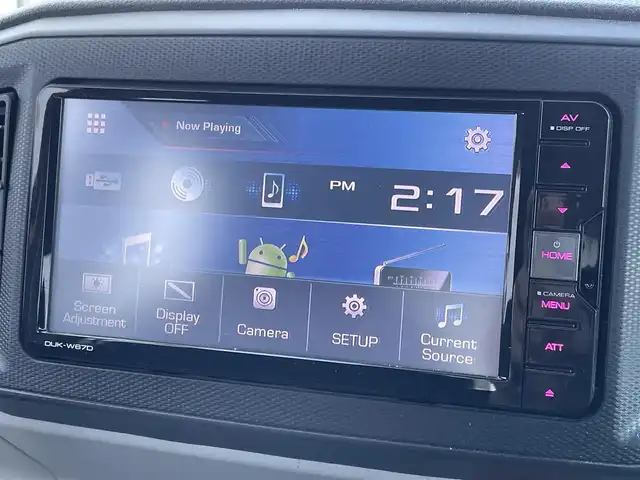 ダイハツ ミラ イース X SAⅢ 佐賀県 2017(平29)年 5.1万km マゼンタベリーマイカM 純正ディスプレイオーディオ/・AM/FM/CD/DVD/SD/Bluetooth/バックカメラ/衝突回避支援ブレーキ/車線逸脱警報機能/横滑り防止装置/前後クリアランスソナー/ISOFIX対応/純正LEDヘッドライト/・オートマチックハイビーム/純正フロアマット/純正ドアバイザ―/新車保証書/スペアキー１本