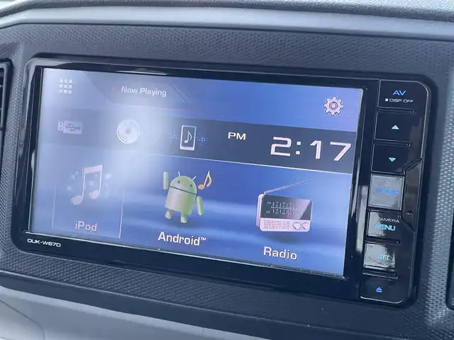 ダイハツ ミラ イース X SAⅢ 佐賀県 2017(平29)年 5.1万km マゼンタベリーマイカM 純正ディスプレイオーディオ/・AM/FM/CD/DVD/SD/Bluetooth/バックカメラ/衝突回避支援ブレーキ/車線逸脱警報機能/横滑り防止装置/前後クリアランスソナー/ISOFIX対応/純正LEDヘッドライト/・オートマチックハイビーム/純正フロアマット/純正ドアバイザ―/新車保証書/スペアキー１本