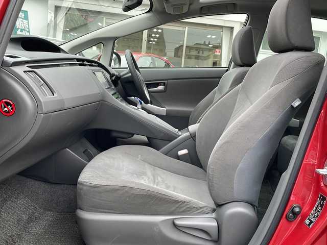 トヨタ プリウス S 東京都 2011(平23)年 7.2万km レッドマイカメタリック 新車時保証書/取扱説明書【車両/ナビ】/純正HDDナビ/ワンセグTV【NHDT-W60G】/CD/DVD/HDD/BT/AUX/SD/バックカメラ　ビルトインETC/サンルーフ/前ドラレコ/フォグ/オートライト/クリアランスソナー/スマートキー×2/純正15インチアルミ