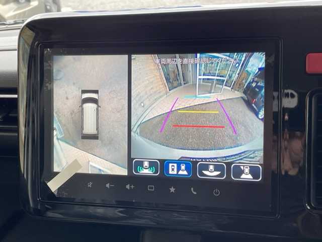 スズキ スペーシア ギア HYBRID XZターボ 福島県 2024(令6)年 0.1万km未満 ピュアホワイトP ４WDターボ/全方位モニター付メモリーナビゲーション/Applecarplay 対応/Androidauto　対応/スズキセーフティサポート/ヘッドアップディスプレイ/両側パワースライドドア/リヤサーキュレーター/リヤガラスサンシェード/ルーフレール/LEDヘッドライト/フォグランプ