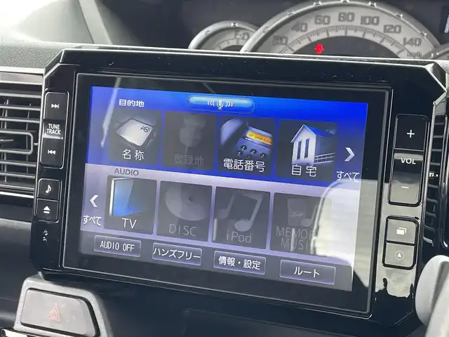 ダイハツ ウェイク G ターボ リミテッド SAⅢ 佐賀県 2021(令3)年 0.9万km トニコオレンジメタリック ワンオーナー/衝突被害軽減システム/レーンキープアシスト/オートマチックハイビーム/純正8型SDナビ/フルセグTV　CD　DVD　SD　USB　HDMI　BT/全方位カメラ/ドライブレコーダー/ETC/両側パワースライドドア/革巻きステアリング/ステアリングリモコン/後席用サイドサンシェード/ISOFIX/純正15インチアルミホイール/純正LEDヘッドライト/プッシュスタート/スマートキー