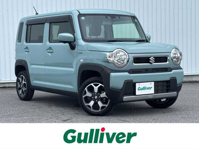 スズキ ハスラー HYBRID G ターボ 滋賀県 2021(令3)年 1.7万km オフブルーM 純正メモリーナビ（BT/フルセグ/CD/USB)/全方位カメラ/パドルシフト/アダブティブクルーズコントロール/ステアリングスイッチ/パーキングアシスト/衝突軽減ブレーキ/LEDヘッドライト/オートマチックハイビーム/ETC/シートヒーター/コーナーセンサー/スマートキー