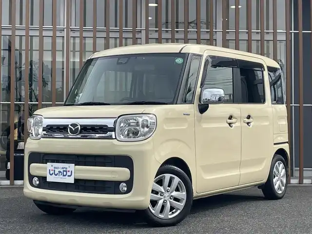 マツダ フレアワゴン ハイブリッド XS 鳥取県 2018(平30)年 10万km シフォンアイボリーM (株)IDOMが運営する【じしゃロン鳥取店】の自社ローン専用車両になります。こちらは現金またはオートローンご利用時の価格です。自社ローンご希望の方は別途その旨お申付け下さい/ワンオーナー車/社外ナビ(AVIC-RW302)/・ワンセグ/CD/DVD/レーダーブレーキサポート/リアパーキングセンサー/両側パワースライドドア/LEDオートライト/純正フォグランプ/シートヒーター/シートカバー付/D席シートヒーター/ETC/スマートキー×2/プッシュスタート