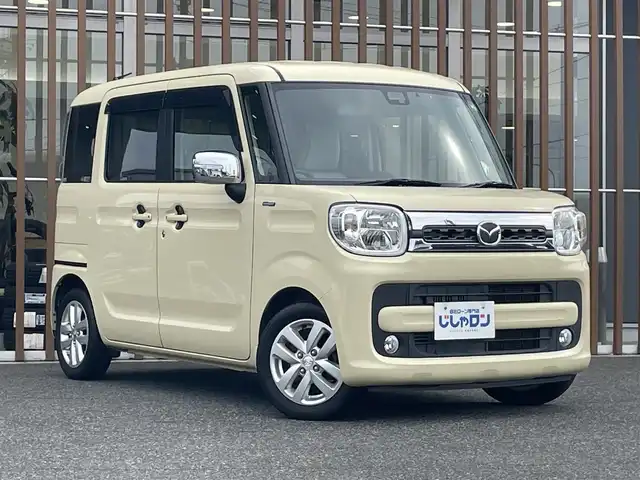 マツダ フレアワゴン ハイブリッド XS 鳥取県 2018(平30)年 10万km シフォンアイボリーM (株)IDOMが運営する【じしゃロン鳥取店】の自社ローン専用車両になります。こちらは現金またはオートローンご利用時の価格です。自社ローンご希望の方は別途その旨お申付け下さい/ワンオーナー車/社外ナビ(AVIC-RW302)/・ワンセグ/CD/DVD/レーダーブレーキサポート/リアパーキングセンサー/両側パワースライドドア/LEDオートライト/純正フォグランプ/シートヒーター/シートカバー付/D席シートヒーター/ETC/スマートキー×2/プッシュスタート