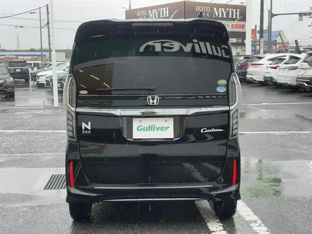 ホンダ Ｎ ＢＯＸ カスタム G L ターボ ホンダセンシング 徳島県 2019(令1)年 3.1万km クリスタルブラックパール ・社外フローティングナビ　/　CD、DVD、フルセグTV、Bluetooth/・ビルトインETC/・バックカメラ/・社外フリップダウンモニタ/・ハーフレザーシート/・ターボ/・両側電動スライドドア/・社外ドライブレコーダ/・衝突軽減ブレーキ/・レーダークルーズコントロール/・レーンキープアシスト/・純正アルミホイール/・アイドリングストップ/・オートライト/・オートハイビーム/・純正フロアマット