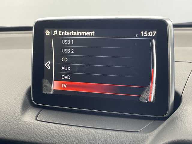 マツダ デミオ 13S ツーリング 群馬県 2016(平28)年 3.7万km チタニウムフラッシュマイカ 純正ナビ　フルセグＴＶ　ＣＤ／ＤＶＤプレーヤー　ＥＴＣ　衝突被害軽減ブレーキ　ＨＩＤヘッドライト　オートライト　シートヒーター　純正アルミホイール　ステアリングリモコン　スマートキー　禁煙車