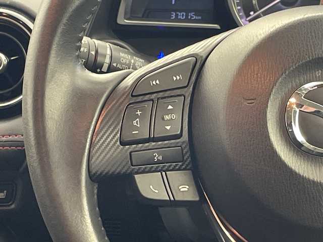 マツダ デミオ 13S ツーリング 群馬県 2016(平28)年 3.7万km チタニウムフラッシュマイカ 純正ナビ　フルセグＴＶ　ＣＤ／ＤＶＤプレーヤー　ＥＴＣ　衝突被害軽減ブレーキ　ＨＩＤヘッドライト　オートライト　シートヒーター　純正アルミホイール　ステアリングリモコン　スマートキー　禁煙車