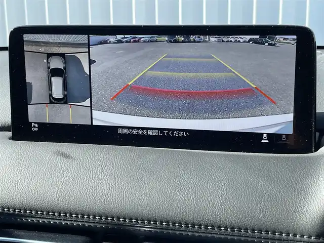 マツダ ＣＸ－５ XD スマートエディション 福岡県 2022(令4)年 2.3万km スノーフレイクホワイトパールマイカ ディーゼルターボ/純正ナビ/(フルセグTV/Bluetooth/USB)/バックカメラ/全方位カメラ/ヘッドアップディスプレイ/i-ACTIVESENSE/・ドライバーアテンションアラート/・速度標識認識/・車間認認知支援システム/・車線逸脱警報システム/・ブラインドスポットモニタリング/・スマートシティブレーキサポート/コーナーセンサー/ETC/ドライブレコーダー/禁煙車/LEDヘッドライト/オートライト/フォグランプ/横滑り防止装置/スマートキー/プッシュスタート/アイドリングストップ/ステアリングスイッチ/革巻きステアリング/ウィンカーミラー/電動格納ミラー/純正17インチアルミホイール/フロアマット