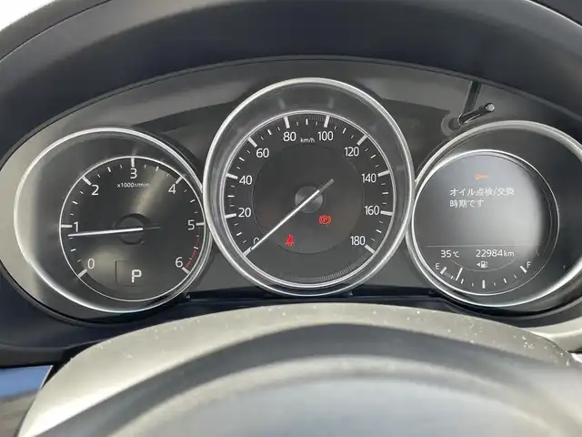 マツダ ＣＸ－５ XD スマートエディション 福岡県 2022(令4)年 2.3万km スノーフレイクホワイトパールマイカ ディーゼルターボ/純正ナビ/(フルセグTV/Bluetooth/USB)/バックカメラ/全方位カメラ/ヘッドアップディスプレイ/i-ACTIVESENSE/・ドライバーアテンションアラート/・速度標識認識/・車間認認知支援システム/・車線逸脱警報システム/・ブラインドスポットモニタリング/・スマートシティブレーキサポート/コーナーセンサー/ETC/ドライブレコーダー/禁煙車/LEDヘッドライト/オートライト/フォグランプ/横滑り防止装置/スマートキー/プッシュスタート/アイドリングストップ/ステアリングスイッチ/革巻きステアリング/ウィンカーミラー/電動格納ミラー/純正17インチアルミホイール/フロアマット