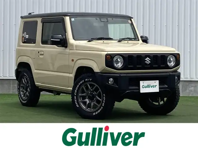 スズキ ジムニー XC 香川県 2022(令4)年 2.4万km シフォンアイボリーメタリックブラック2トーンルーフ 登録時走行距離：23436km/ケンウッドナビ/　CD DVD BT フルセグTV/衝突被害軽減装置/レーンキープアシスト/クルーズコントロール/ダウンヒルアシストコントロール/LEDヘッドライト/オートライト/フォグランプ/ETC/ドライブレコーダー/横滑り防止装置/アイドリングストップ/シートヒーター/プッシュスタート/スマートキー/スペアキー