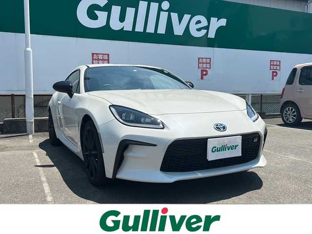 トヨタ ＧＲ８６ RZ 福島県 2022(令4)年 2.5万km クリスタルホワイトパール ハーフレザーシート/社外メモリナビ＆フルセグＴＶ/（ＤＶＤ＆ＣＤ＆ＵＳＢ＆ＢＴ）/バックカメラ/クルーズコントロール/ブラインドスポットモニター/ＢＥＬＬＯＦデジタルインナーミラー/ＥＴＣ/純正１８inアルミホイール/オートライト/ＬＥＤライト/電動格納ミラー/スマートキー/プッシュスタート/Ｗエアバッグ/横滑り防止装置/ＡＢＳ/純正フロアマット/新車保証書/取扱説明書