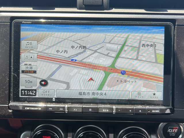 トヨタ ＧＲ８６ RZ 福島県 2022(令4)年 2.5万km クリスタルホワイトパール ハーフレザーシート/社外メモリナビ＆フルセグＴＶ/（ＤＶＤ＆ＣＤ＆ＵＳＢ＆ＢＴ）/バックカメラ/クルーズコントロール/ブラインドスポットモニター/ＢＥＬＬＯＦデジタルインナーミラー/ＥＴＣ/純正１８inアルミホイール/オートライト/ＬＥＤライト/電動格納ミラー/スマートキー/プッシュスタート/Ｗエアバッグ/横滑り防止装置/ＡＢＳ/純正フロアマット/新車保証書/取扱説明書