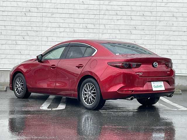 マツダ マツダ３セダン 20S Lパッケージ 山形県 2020(令2)年 5万km ソウルレッドクリスタルM i-ACTIVSENSE/・アドバンスト・スマート・シティ・ブレーキ・サポート/・AT誤発進抑制制御/・レーンキープ・アシスト・システム/・ブラインドスポットモニタリング/純正メモリナビ/（DVD/フルセグ/BT/HDMI/USB）/360°カメラ/純正ドライブレコーダー前後/ビルトインETC/パドルシフト/レーダークルーズコントロール/前後コーナーセンサー/レザーシート/シートヒーター/パワーシート/LEDヘッドライト/フォグランプ/純正フロアマット/スペアキー×1/プッシュスタート