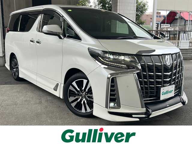 トヨタ アルファード S Cパッケージ 京都府 2020(令2)年 9万km ホワイトパールクリスタルシャイン 三眼LEDヘッドライト/TRDフルエアロ/純正9インチディスプレイオーディオナビ/Bluetooth/フルセグTV/トヨタセーフティセンス/クリアランスソナー/レーンキープアシスト/レーダークルーズコントロール/オートマチックハイビーム/PCS/RSA/PKSB/Miracast/バックカメラ/ブレーキホールド/ナノイー/フォグランプ/両側パワースライドドア/ビルトインETC/サンシェード/オールオートウインドウ/ベンチレーター/メモリーパワーシート/オートライト/オートマチックハイビーム/ステアリングヒーター/電動パーキングブレーキ/純正18インチAW