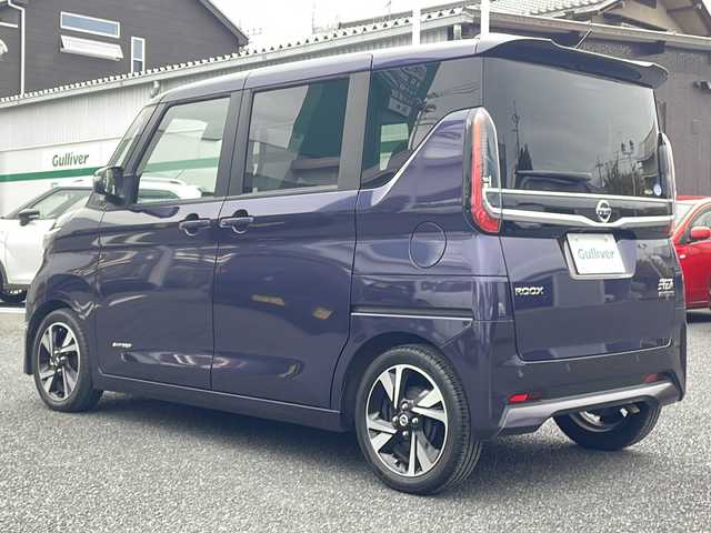 日産 ルークス HWS Gターボ プロパイロットED 東京都 2021(令3)年 4.8万km アメジストパープル プロパイロット/メモリナビ/アラウンドビューモニター/フルセグテレビ/両側パワースライドドア/プッシュスタート/LED/純正15インチAW