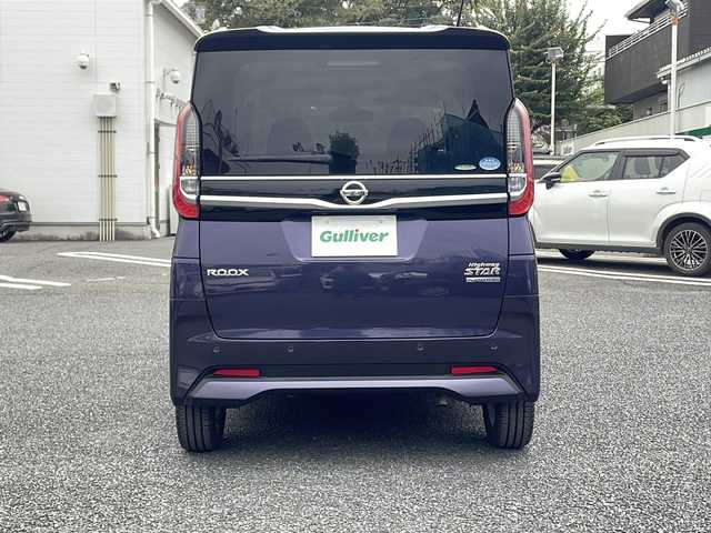 日産 ルークス HWS Gターボ プロパイロットED 東京都 2021(令3)年 4.8万km アメジストパープル プロパイロット/メモリナビ/アラウンドビューモニター/フルセグテレビ/両側パワースライドドア/プッシュスタート/LED/純正15インチAW