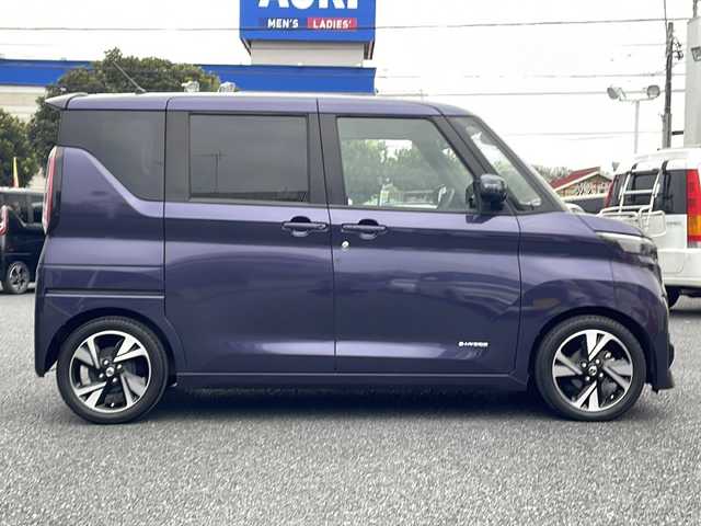 日産 ルークス HWS Gターボ プロパイロットED 東京都 2021(令3)年 4.8万km アメジストパープル プロパイロット/メモリナビ/アラウンドビューモニター/フルセグテレビ/両側パワースライドドア/プッシュスタート/LED/純正15インチAW