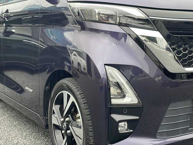 日産 ルークス HWS Gターボ プロパイロットED 東京都 2021(令3)年 4.8万km アメジストパープル プロパイロット/メモリナビ/アラウンドビューモニター/フルセグテレビ/両側パワースライドドア/プッシュスタート/LED/純正15インチAW