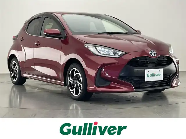トヨタ ヤリス ハイブリッド Z 愛知県 2020(令2)年 4.5万km センシュアルレッドマイカ 純正８型ＤＡナビＴＶ　バックカメラ　禁煙　シートヒーター　モデリスタ１５インチＡＷ　前後ドラレコ　セーフティセンス　衝突軽減　追従クルコン　ＬＥＤオートライト　コーナーセンサー　メモリシート　バイザー　純正フロアマット　ETC　