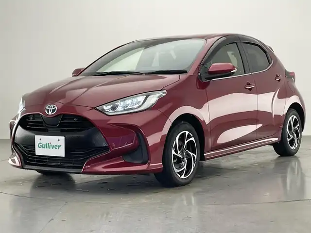 トヨタ ヤリス ハイブリッド Z 愛知県 2020(令2)年 4.5万km センシュアルレッドマイカ 純正８型ＤＡナビＴＶ　バックカメラ　禁煙　シートヒーター　モデリスタ１５インチＡＷ　前後ドラレコ　セーフティセンス　衝突軽減　追従クルコン　ＬＥＤオートライト　コーナーセンサー　メモリシート　バイザー　純正フロアマット　ETC　
