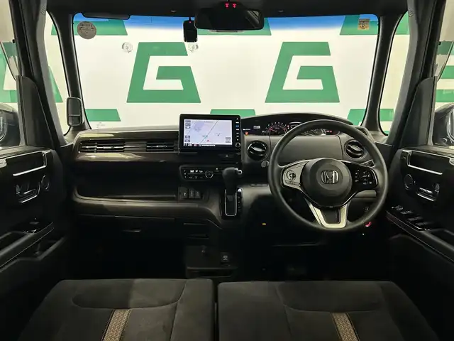 ホンダ Ｎ ＢＯＸ カスタム G L ホンダセンシング 鹿児島県 2018(平30)年 2.3万km クリスタルブラックパール 禁煙車/ホンダセンシング/純正8型ナビTV/（VXU-185NBi/CD/DVD/Bluetooth/フルセグTV)/純正バックカメラ/純正ビルトインETC/純正ドライブレコーダー/純正LEDオートライト/純正LEDフォグ/純正14インチアルミ/純正エアロ/純正ルーフエンドスポイラー/純正フロアマット/左側電動スライドドア/アダプティブクルーズコントロール/レーンディパーチャーアラート/クリアランスソナー/オートエアコン（プラズマクラスター）/スマートキー/プッシュエンジンスタート