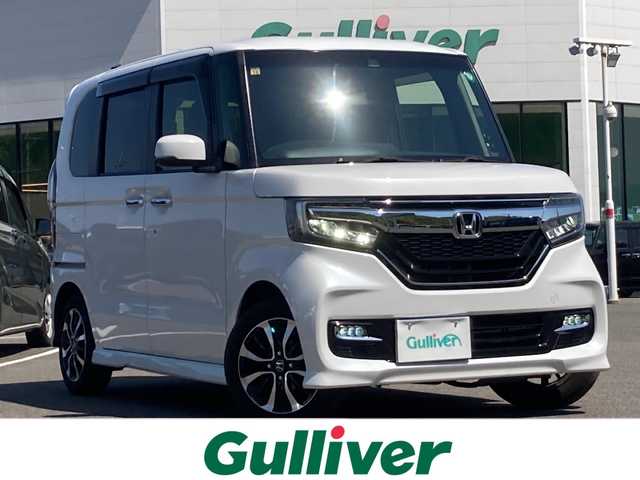ホンダ Ｎ ＢＯＸ カスタム G L ホンダセンシング 佐賀県 2018(平30)年 6.2万km プラチナホワイトパール Gathers8インチナビ/バックカメラ/片側パワースライドドア/ホンダセンシング/・衝突被害軽減ブレーキ/・車線逸脱警報機能/・オートハイビーム/・アダプティブクルーズコントロール/ビルトインETC/ステアリングリモコン/プッシュスタート/スマートキー/LEDヘッドライト/フォグライト/純正アルミホイール