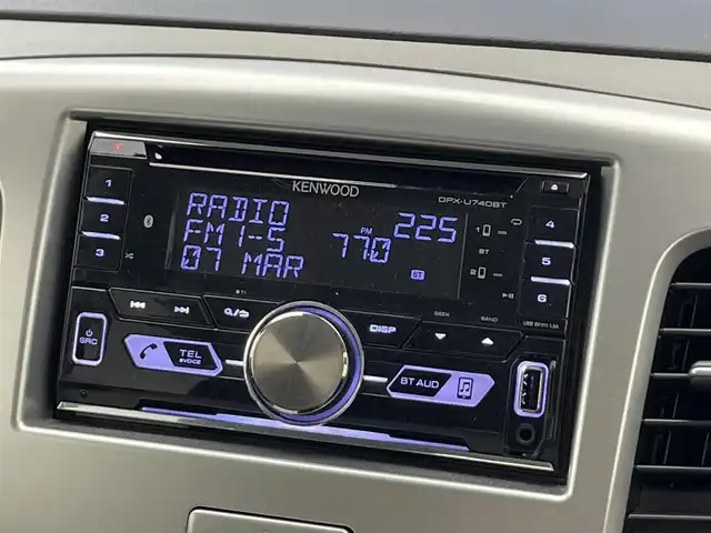 スズキ ワゴンＲ FX－LTD 滋賀県 2014(平26)年 7.8万km パールホワイト 禁煙車/社外オーディオ/（BT/AUX/CD/USB）/衝突軽減ブレーキ/アイドリングストップ/純正１４AW/ETC/前後ドラレコ/革巻ステアリング/ウィンカーミラー/プッシュスタート/スマートキー/Wエアバック/ABS